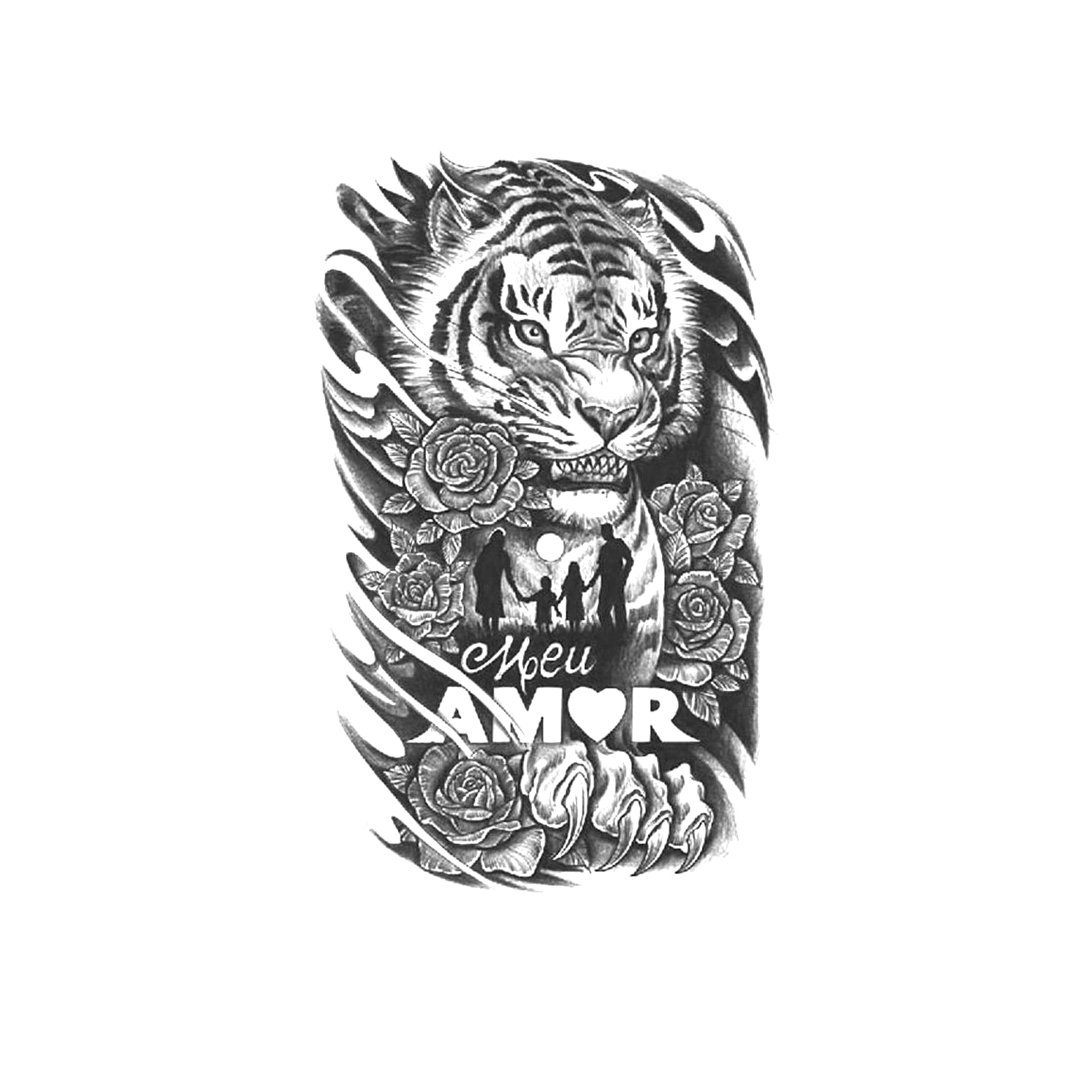 Tiger Head Rose