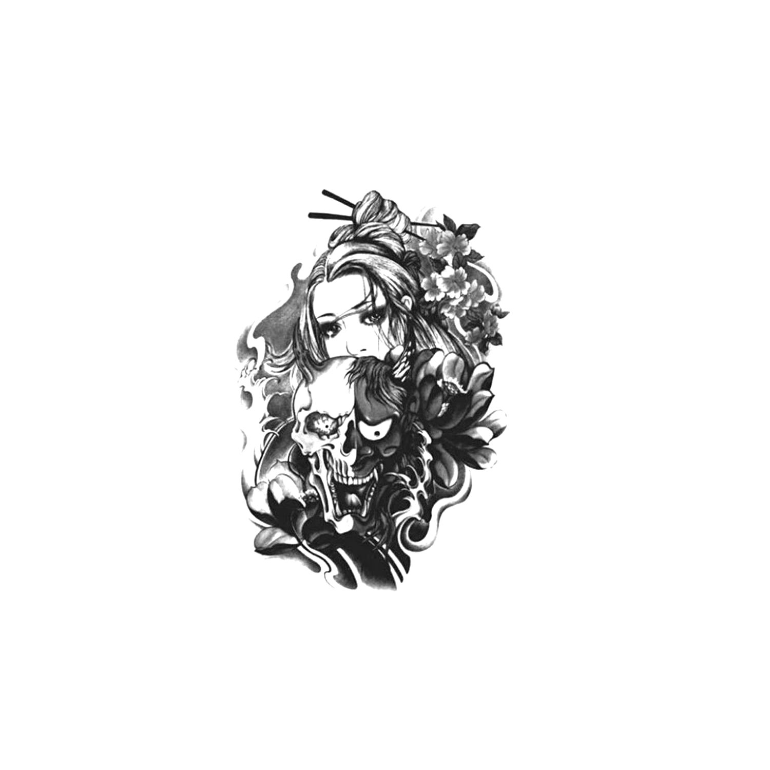Woman With Skull
