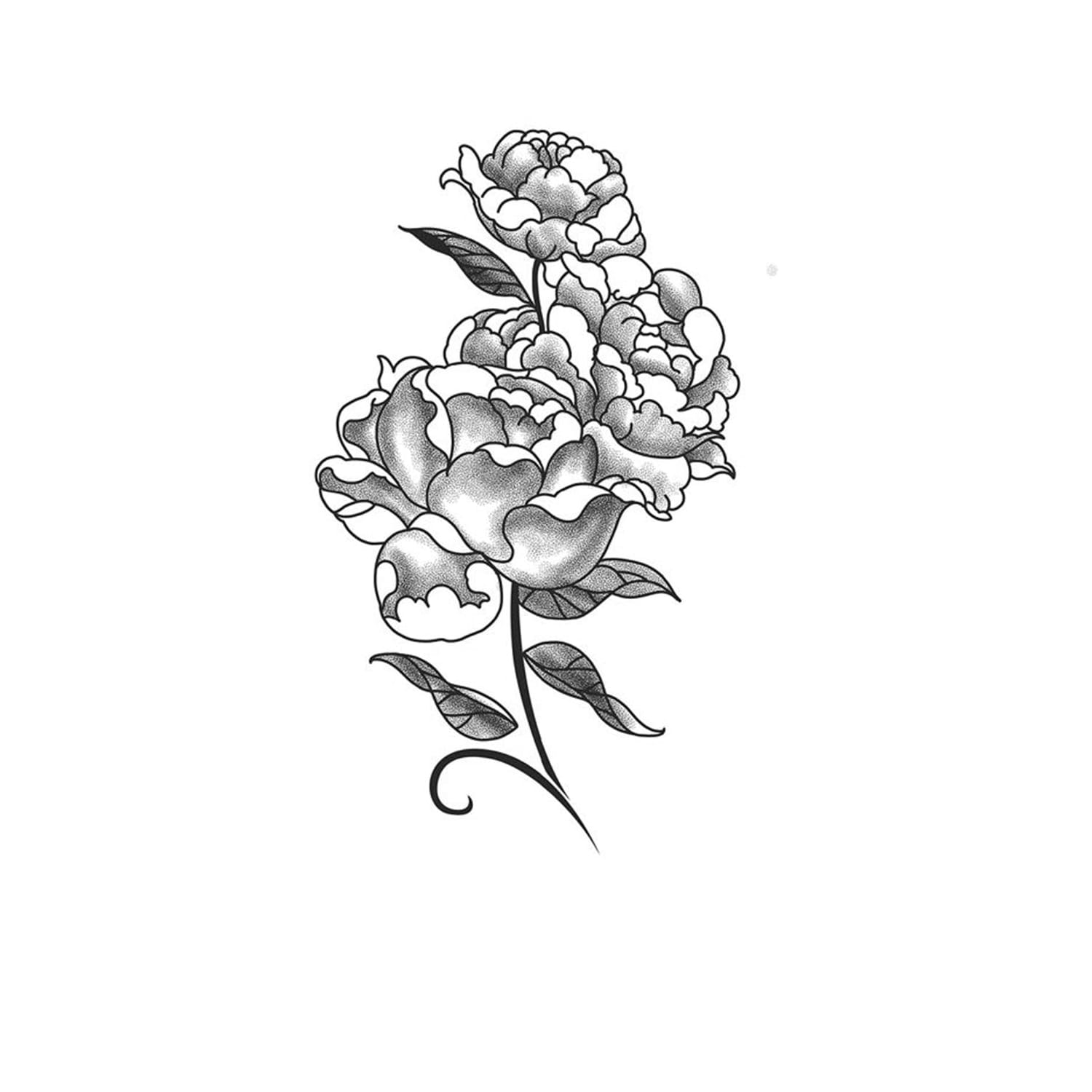 Three Flowers On A Plant - K101
