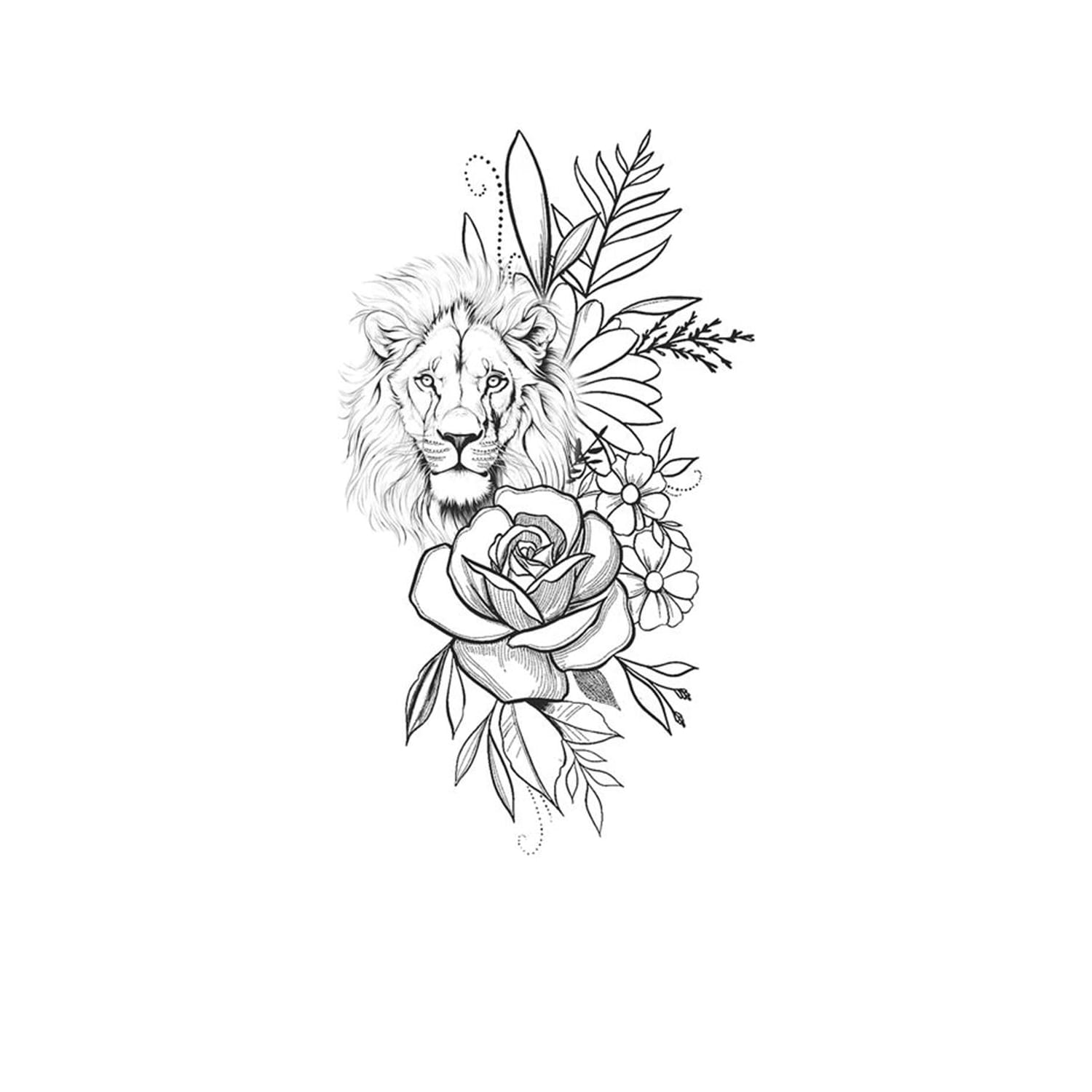 Lion Head Roses - K132